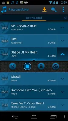 Ringtone Maker Pro android App screenshot 1