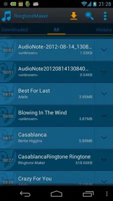 Ringtone Maker Pro android App screenshot 6